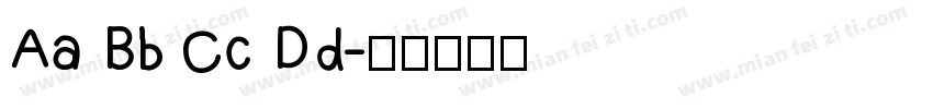 Aa Bb Cc Dd字体转换